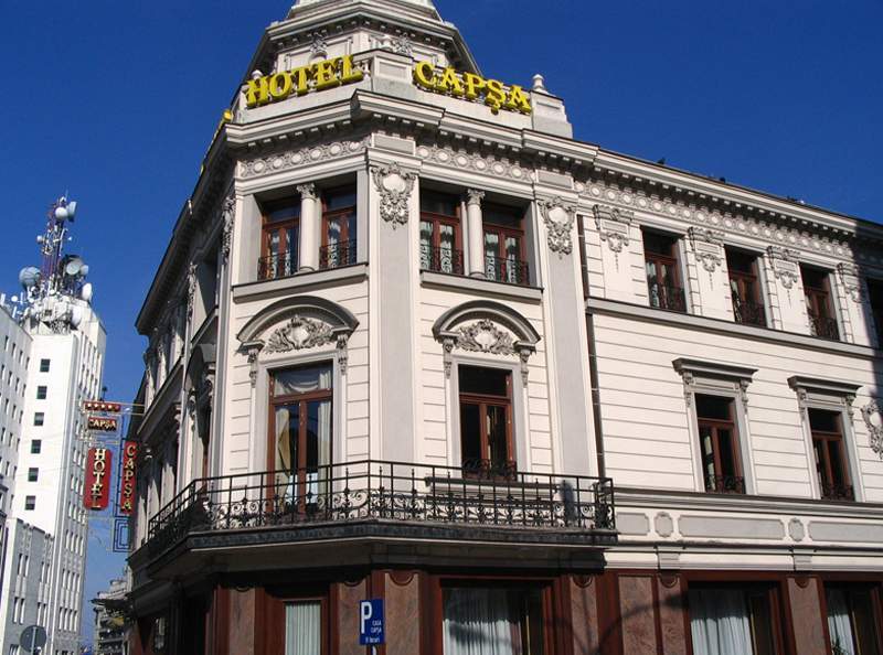 Hotel Casa Capsa Bukurešť Exteriér fotografie